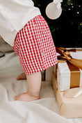 Load image into Gallery viewer, Red Plaid Check Shorts