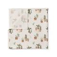 Load image into Gallery viewer, Happy Cactus - Organic Muslin Swaddle