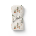 Load image into Gallery viewer, Happy Cactus - Organic Muslin Swaddle