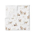 Load image into Gallery viewer, Royal Whiskers - Organic Muslin Swaddle