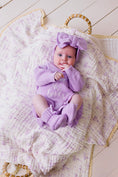 Load image into Gallery viewer, "Isn't She Lovely" Knit Romper | Lilac