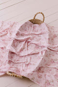 Load image into Gallery viewer, Whimsical Whale - Organic Muslin Swaddle