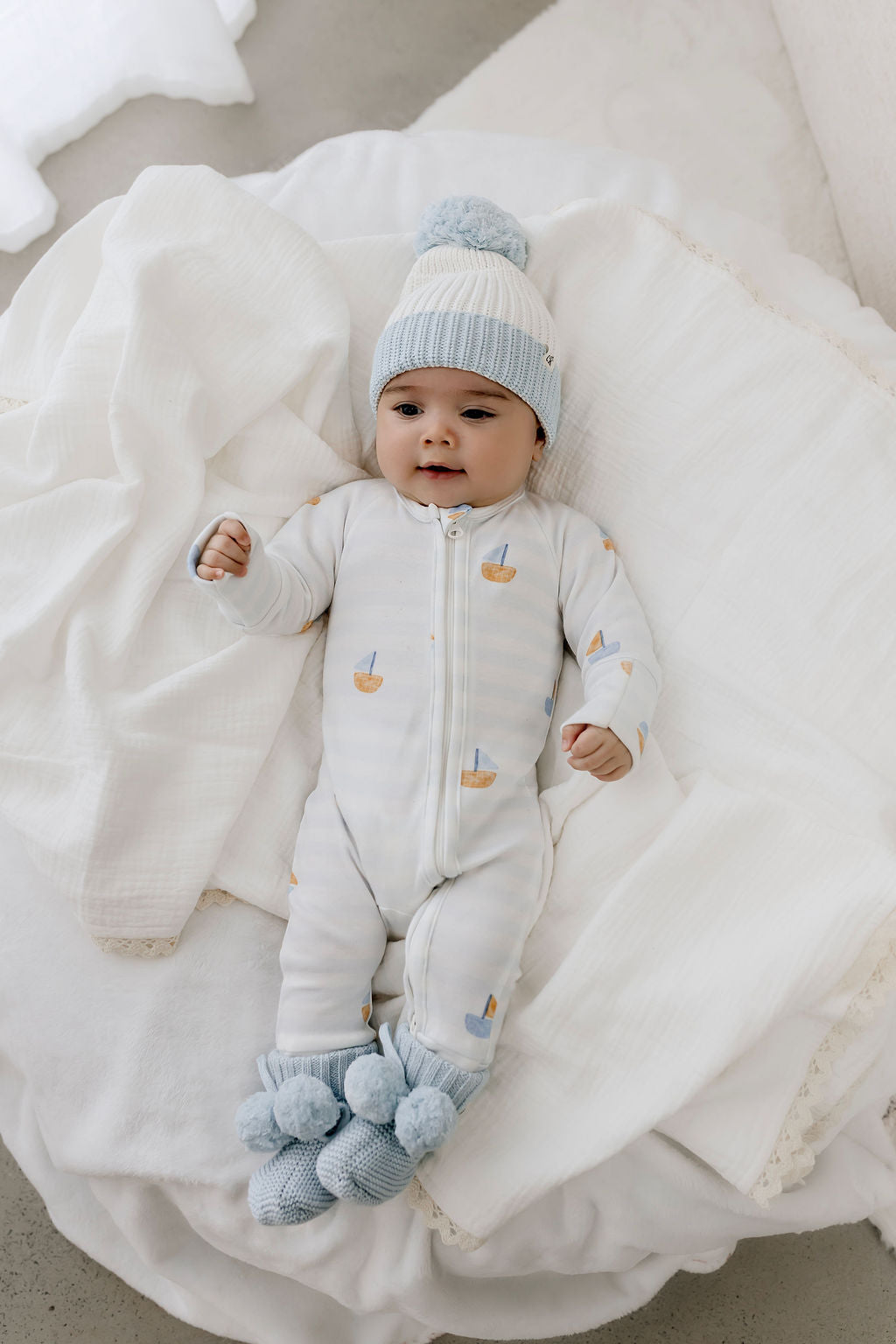 Little Skipper Zipsuit