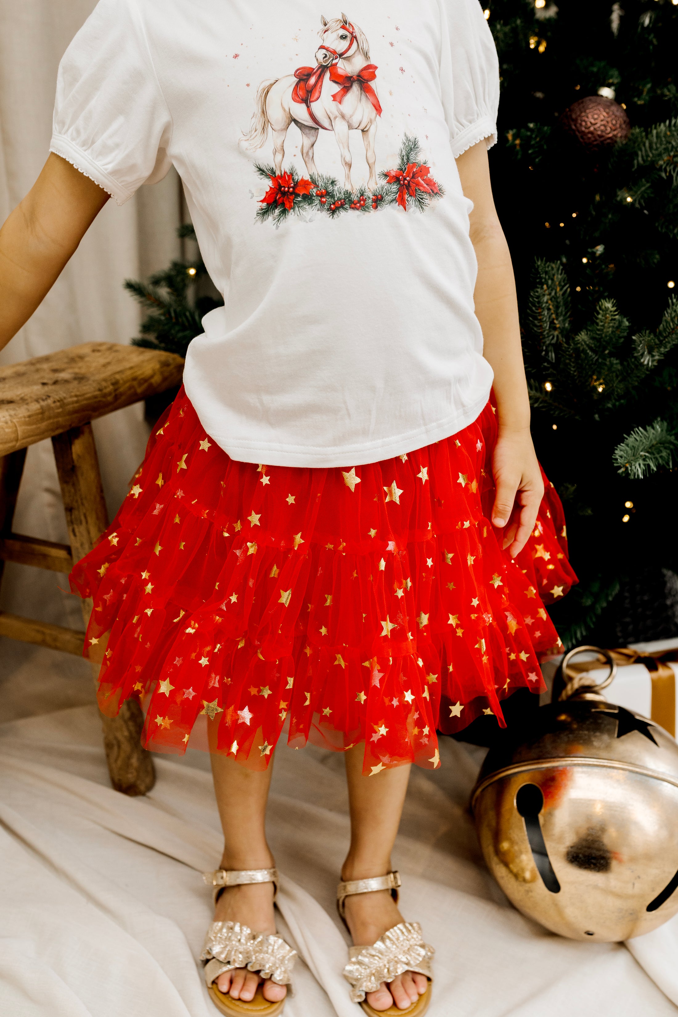 Mistletoe Starlight Pony - Bamboo Tee