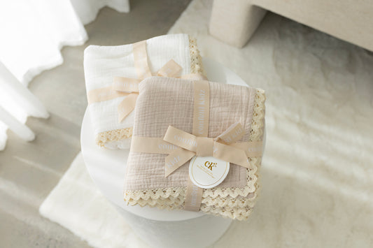 Classic Muslin Blanket - White