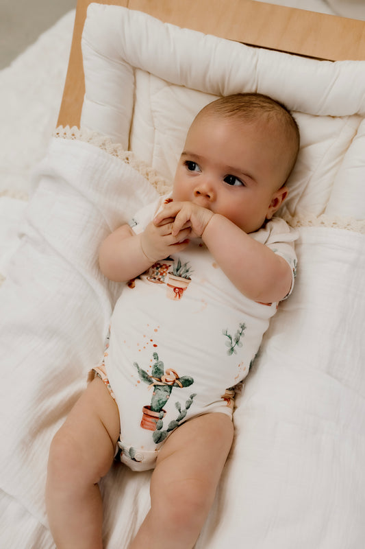 Happy Cactus - Bamboo Bodysuit