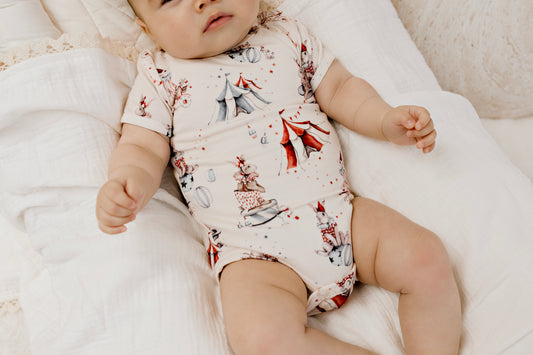 Circus Bunnies - Bamboo Bodysuit