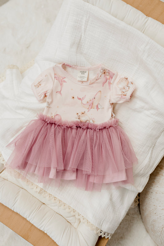 Whimsical Whale - Onesie Tutu Dress