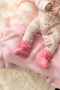 Load image into Gallery viewer, Baby Knit Booties | Rosewater
