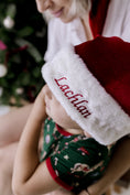 Load image into Gallery viewer, Luxe Embroidered Family Santa Hat

