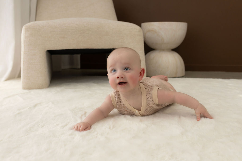 Breezy Knit Romper | Biscotti