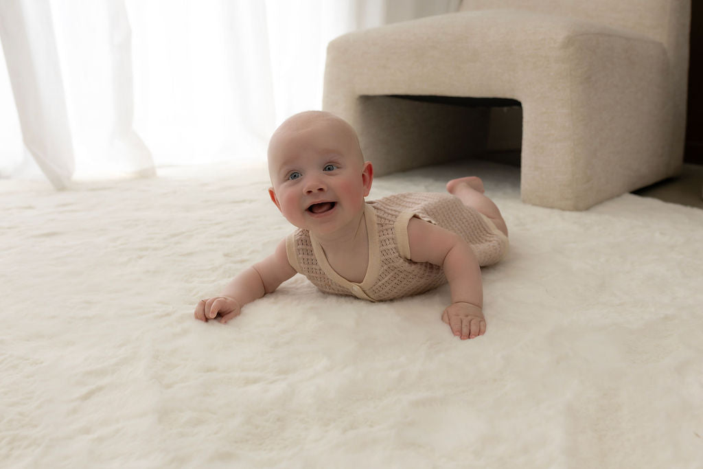 Breezy Knit Romper | Biscotti