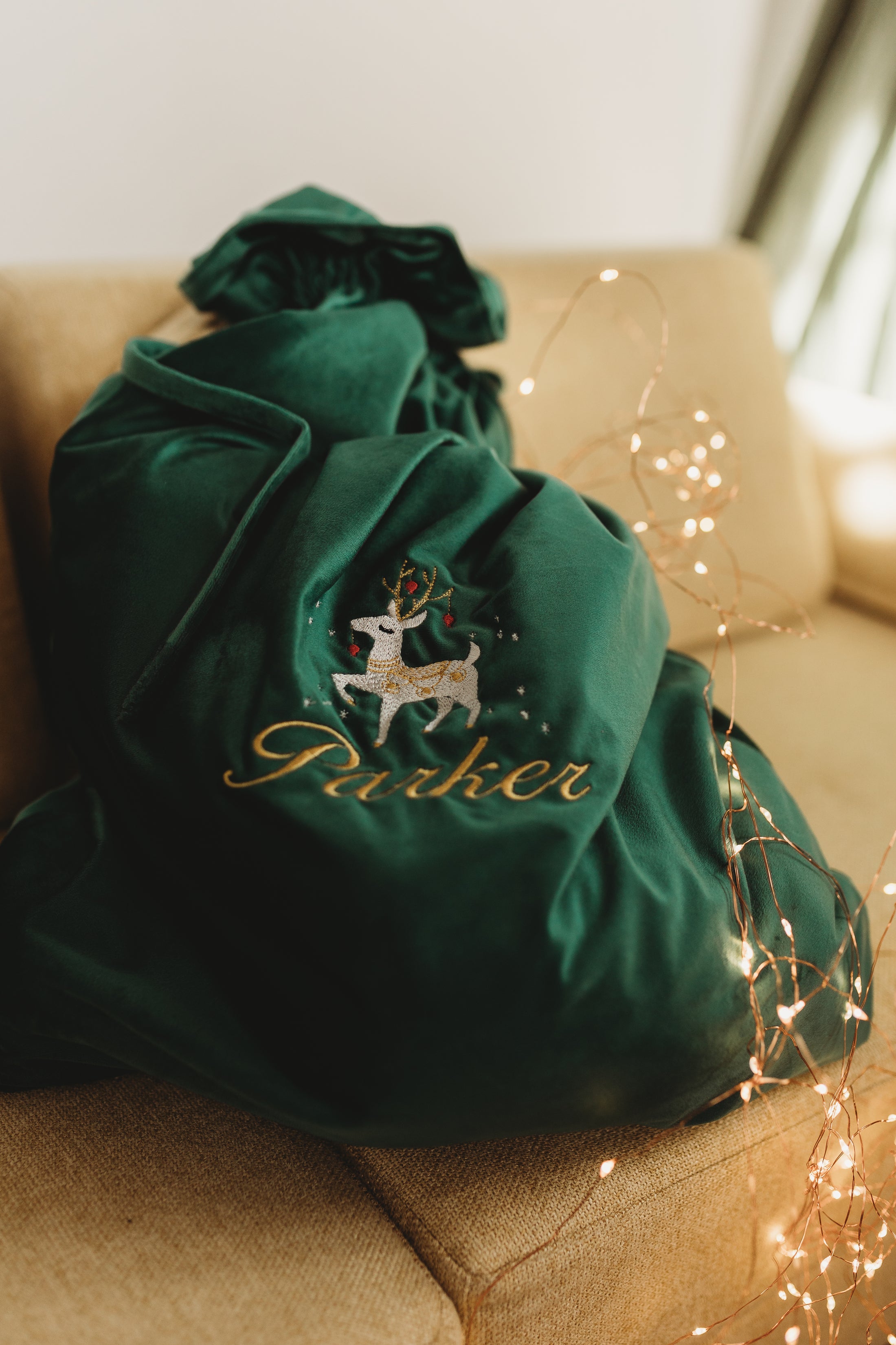 Deluxe Embroidered Santa Sacks