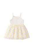 Load image into Gallery viewer, Ribbed Tulle Dress - Summer Daisies
