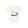 Load image into Gallery viewer, Christmas Rocking Horse Bodysuit - Eggnog
