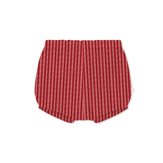 Pure linen bloomers - Red Stripe