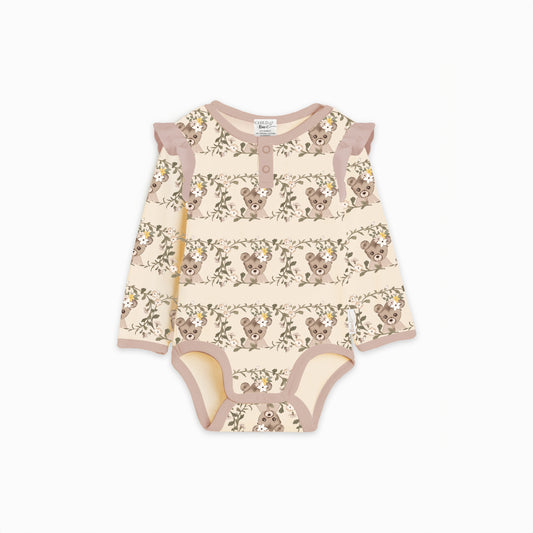 Frilly Bodysuit - Vintage Teddies