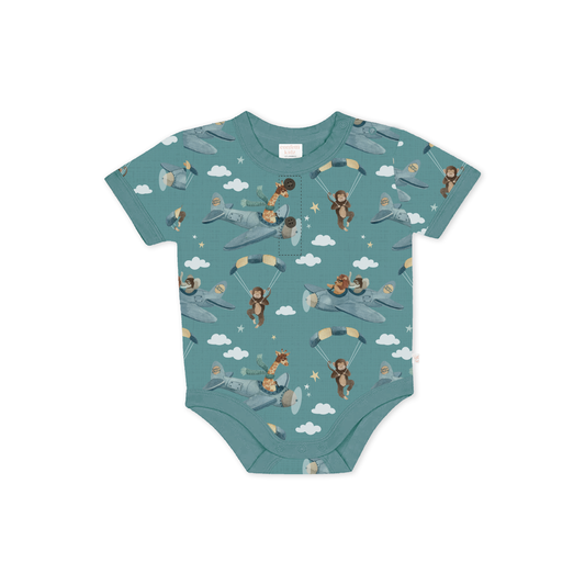 Henley Bodysuit - Jungle Express