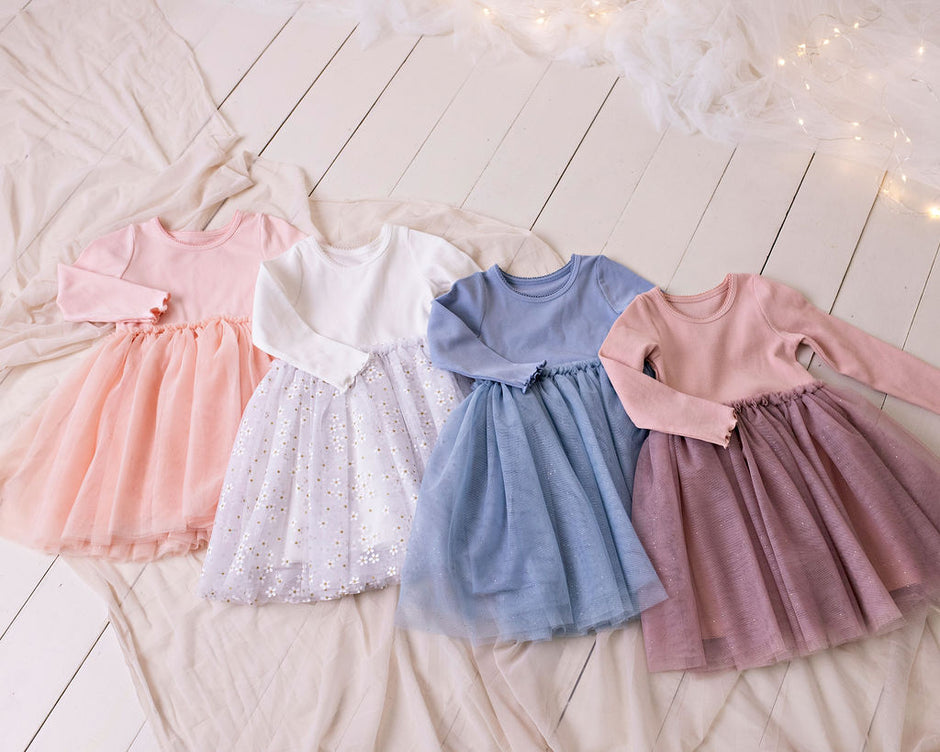 Bamboo and Organic Cotton Tulle Dresses