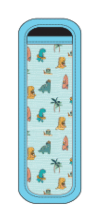 Zooper Dooper Holder - Beach Dinos