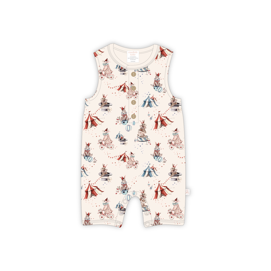 Circus Bunnies - Sleeveless Romper