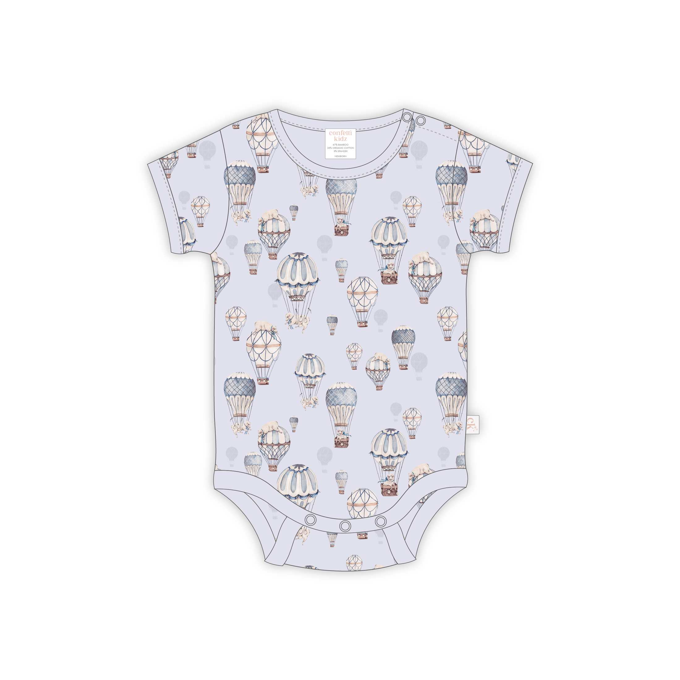 Dreamy Sheep - Bamboo Bodysuit