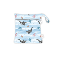 Load image into Gallery viewer, Double Pocket Wet Bag - Ocean Safari
