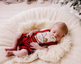 Load image into Gallery viewer, Christmas Rocking Horse Bodysuit - Eggnog
