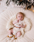 Load image into Gallery viewer, Christmas Rocking Horse Bodysuit - Eggnog
