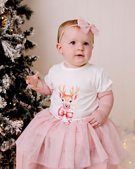 Sparkly Tulle Skirt - Pink