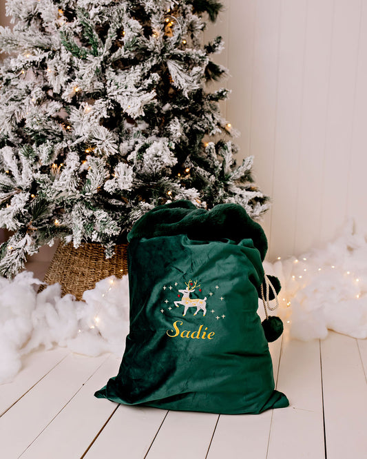 Deluxe Embroidered Santa Sacks