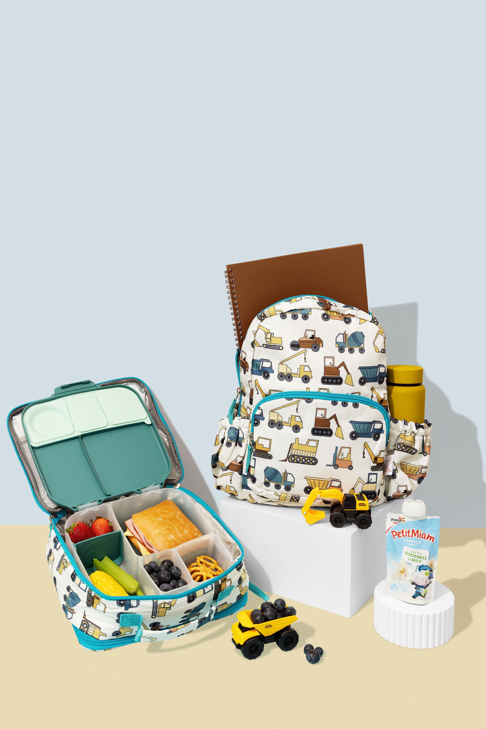 Vehicles - Insulated Lunch Bag