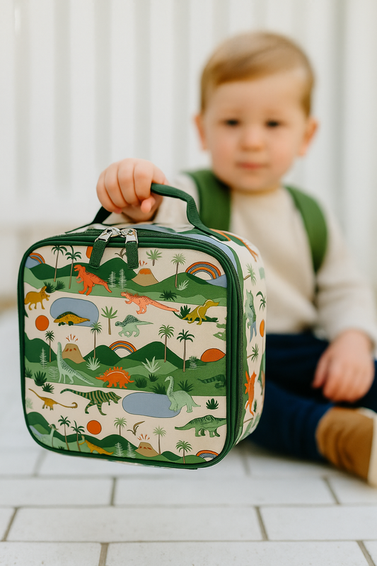 Dinosaur World - Insulated Lunch Bag