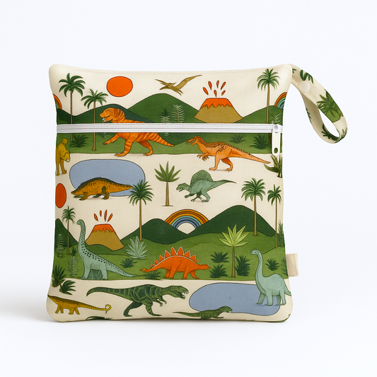 Dinosaur World - Matching Wet Bag