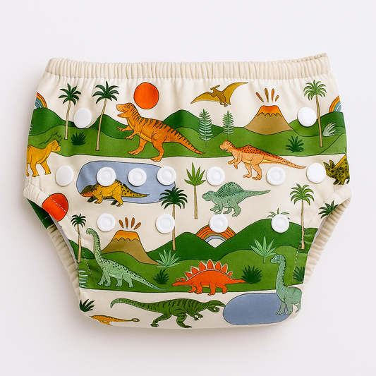 Reusable Swim Nappy - Dinosaur World