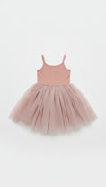 Load image into Gallery viewer, Ribbed Tulle Dress - Dusty Pink
