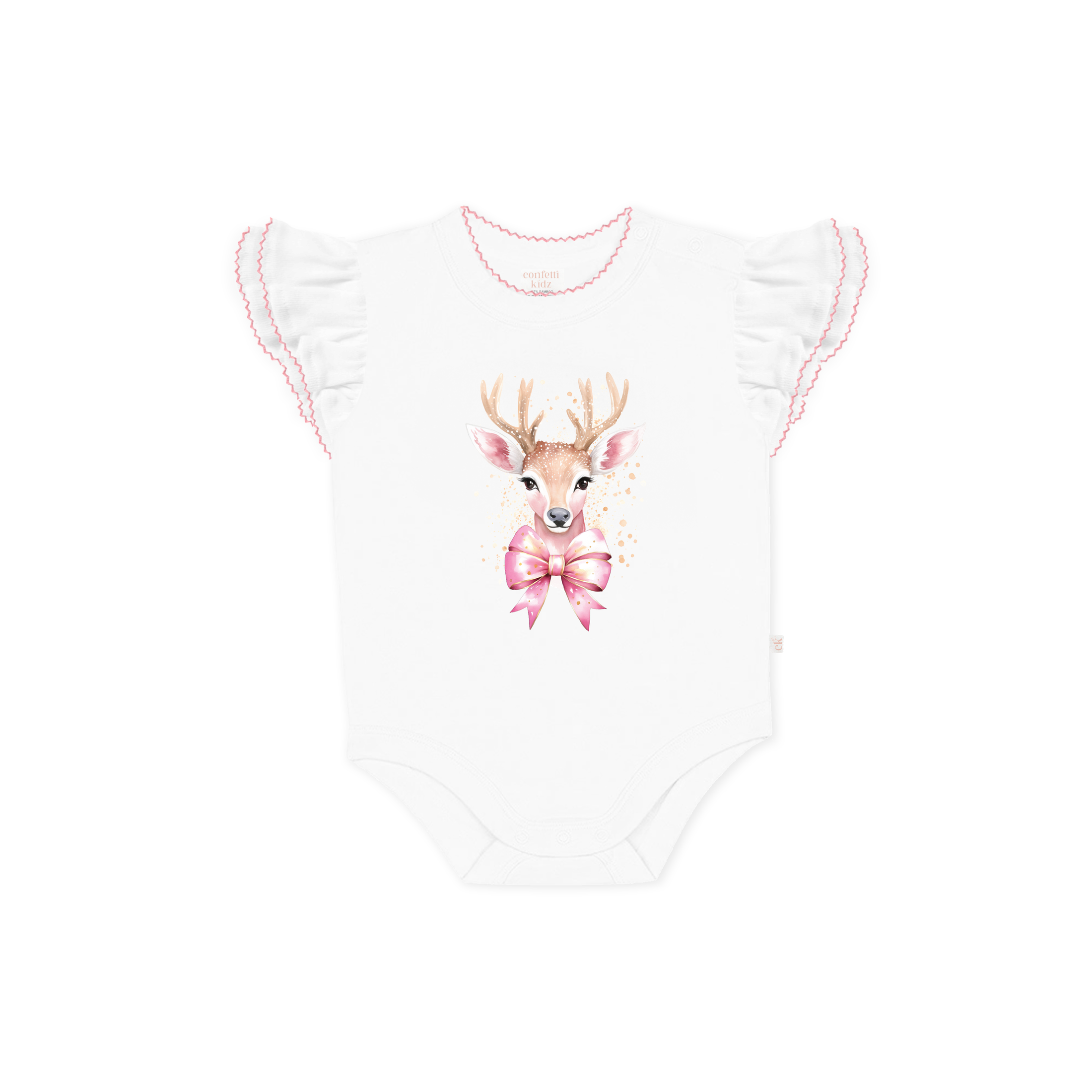 Golden Reindeer Bodysuit