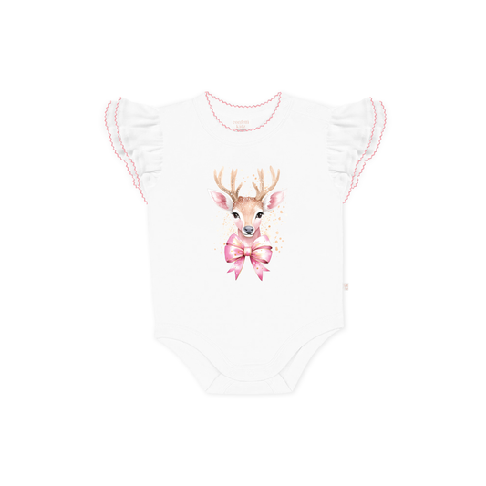 Golden Reindeer Bodysuit