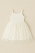 Load image into Gallery viewer, Ribbed Tulle Dress - Golden Daisies
