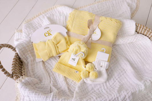 Baby Knit Beanie | Buttercream