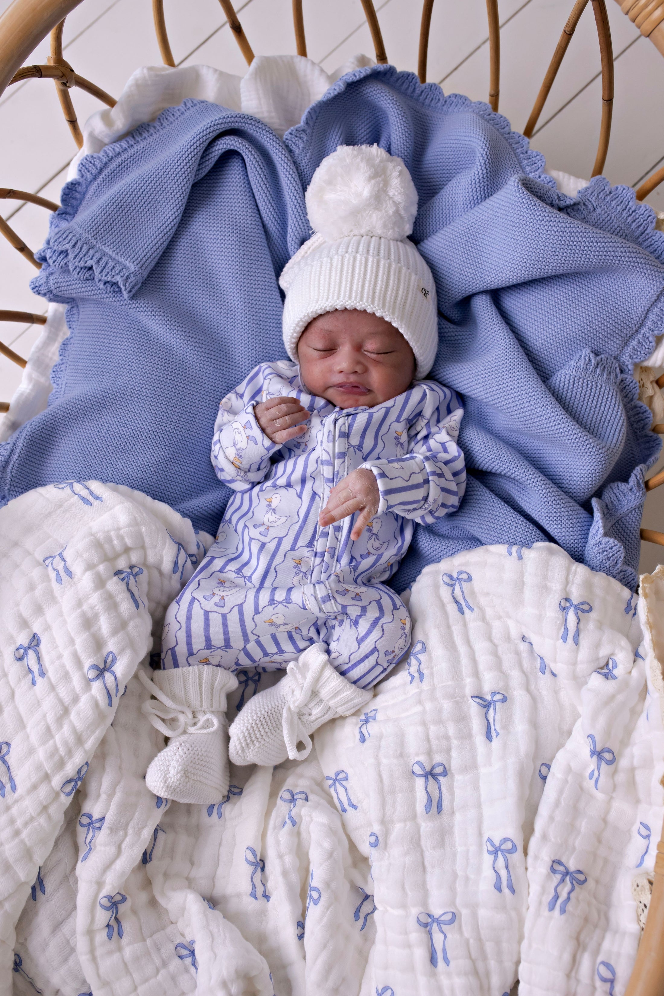 Baby Knit Beanie | Snow