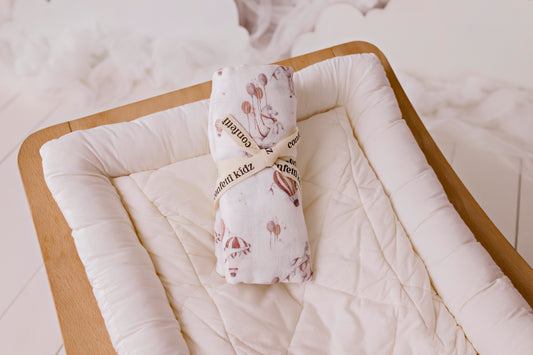 Sky Stallions - Organic Muslin Swaddle