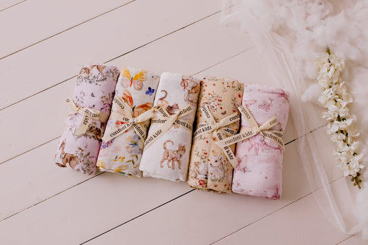 Royal Whiskers - Organic Muslin Swaddle