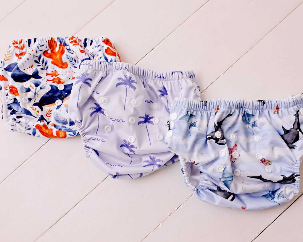 Reusable Swim Nappy - Ocean Safari