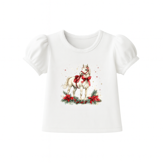 Mistletoe Starlight Pony - Bamboo Tee