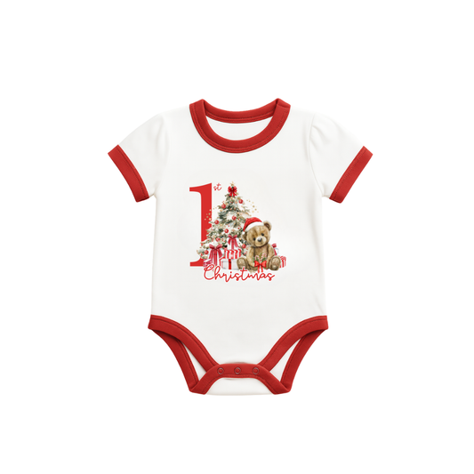 My First Christmas - Bamboo Bodysuit