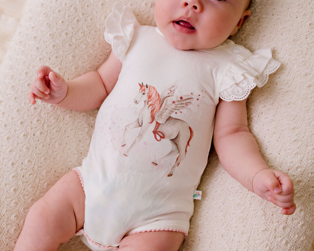 Print Bodysuit - Magical Unicorns