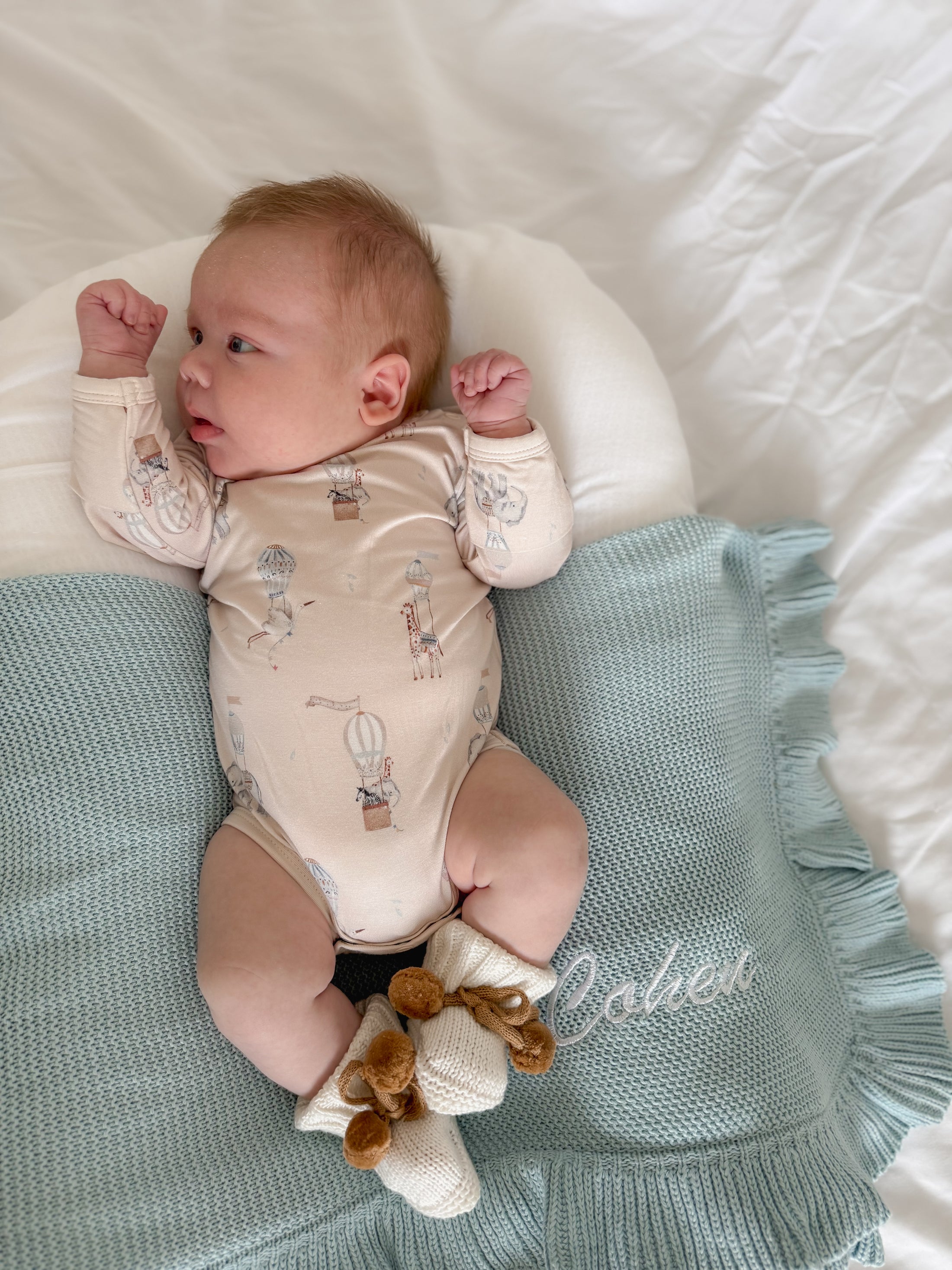 Long Sleeve Bodysuit - Bonjour