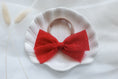 Load image into Gallery viewer, Sparkly Cherry Tulle Bow
