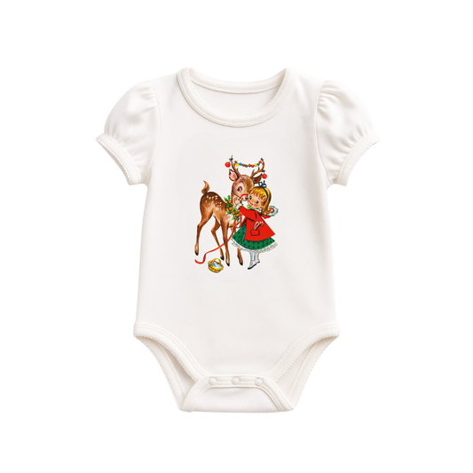 Reindeer Belle - Bamboo Bodysuit